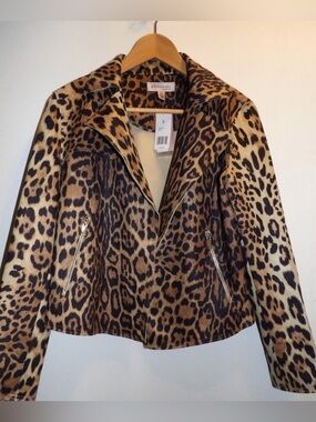 NWT Philosophy Leopard Jacket